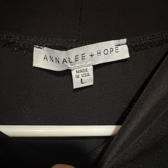 ANNALEE + HOPE Sleeveless Black Dress - Size L - Picture 4 of 4